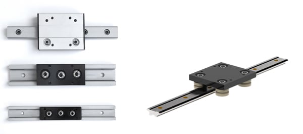 Helix Linear Technologies roller slide linear guide systems