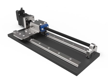 Dual profile rail linear